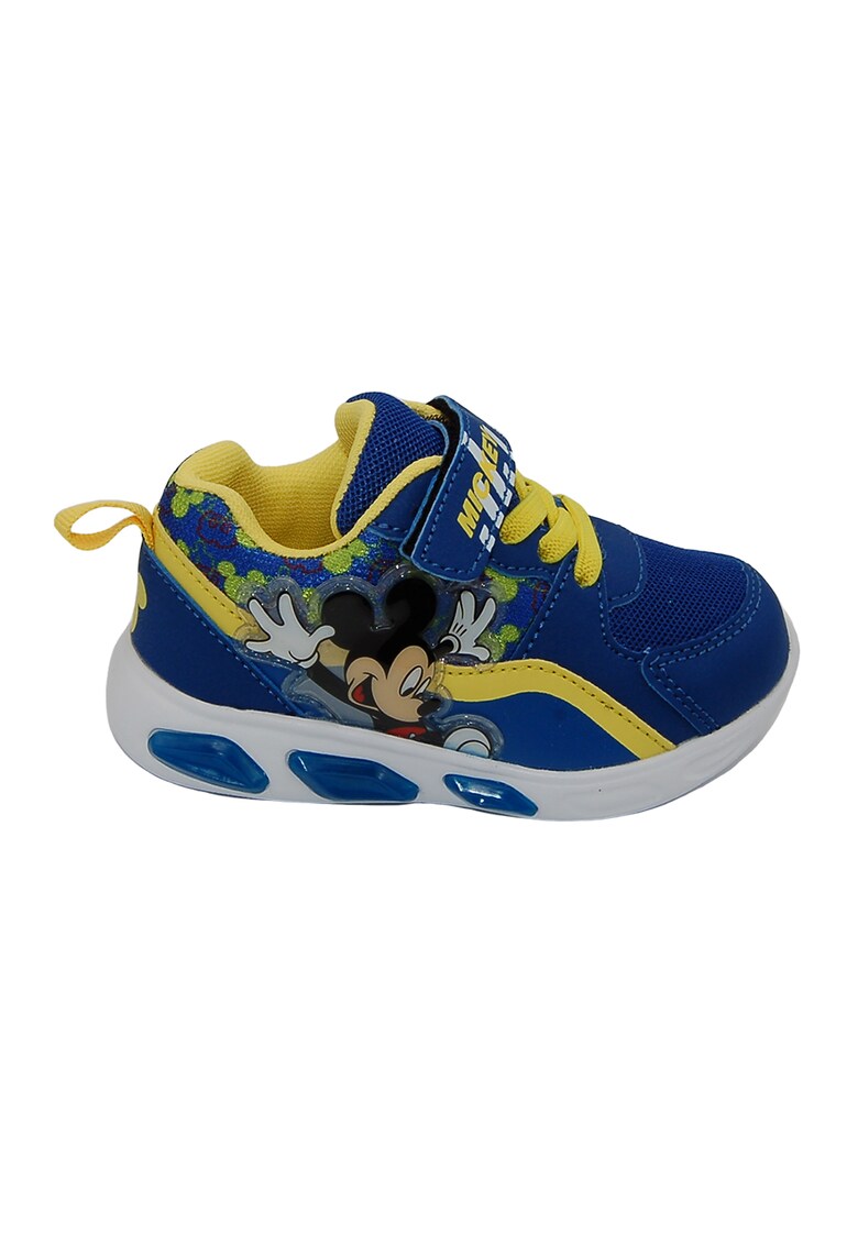 Pantofi sport cu LED-uri Mickey Mouse