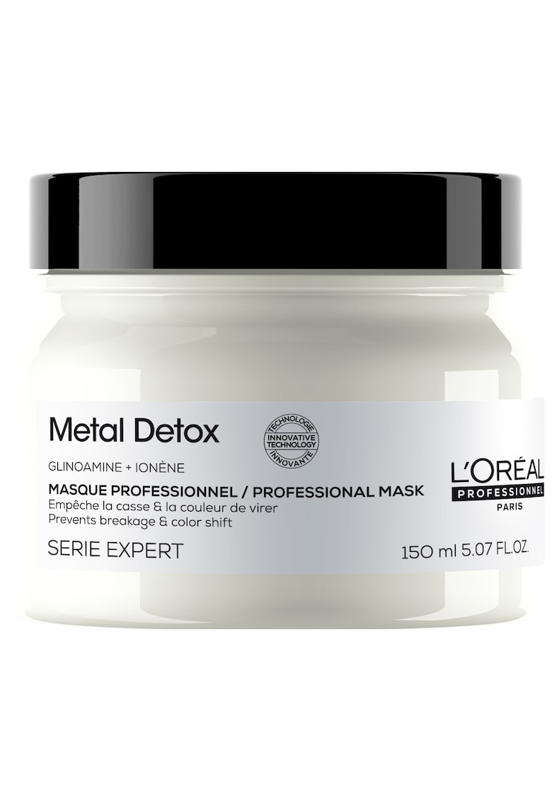 Masca de par L'Oréal Professionnel Serie Expert Metal Detox cu sistem de protectie anti-depunere a metalelor