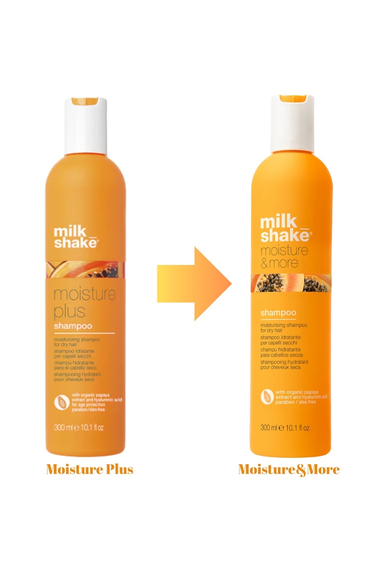 Milk_Shake Moisture & More Shampoo sampon hranitor cu efect de hidratare 300 ml