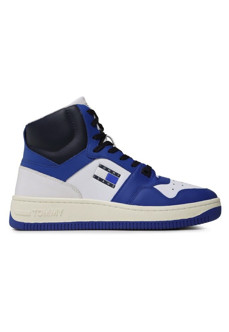 Pantofi sport pentru Barbati - tj mid cut basket - EM0EM01164-C66 - Albastru - Albastru