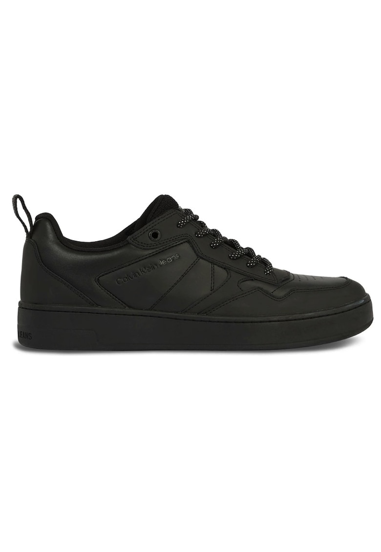 Pantofi sport pentru Barbati - basket cupsole laceup hiking - YM0YM00824-BEH - Negru - Negru