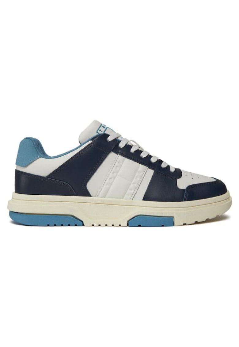Pantofi sport pentru Barbati - the brooklyn leather - EM0EM01283-C1G - Albastru - Albastru