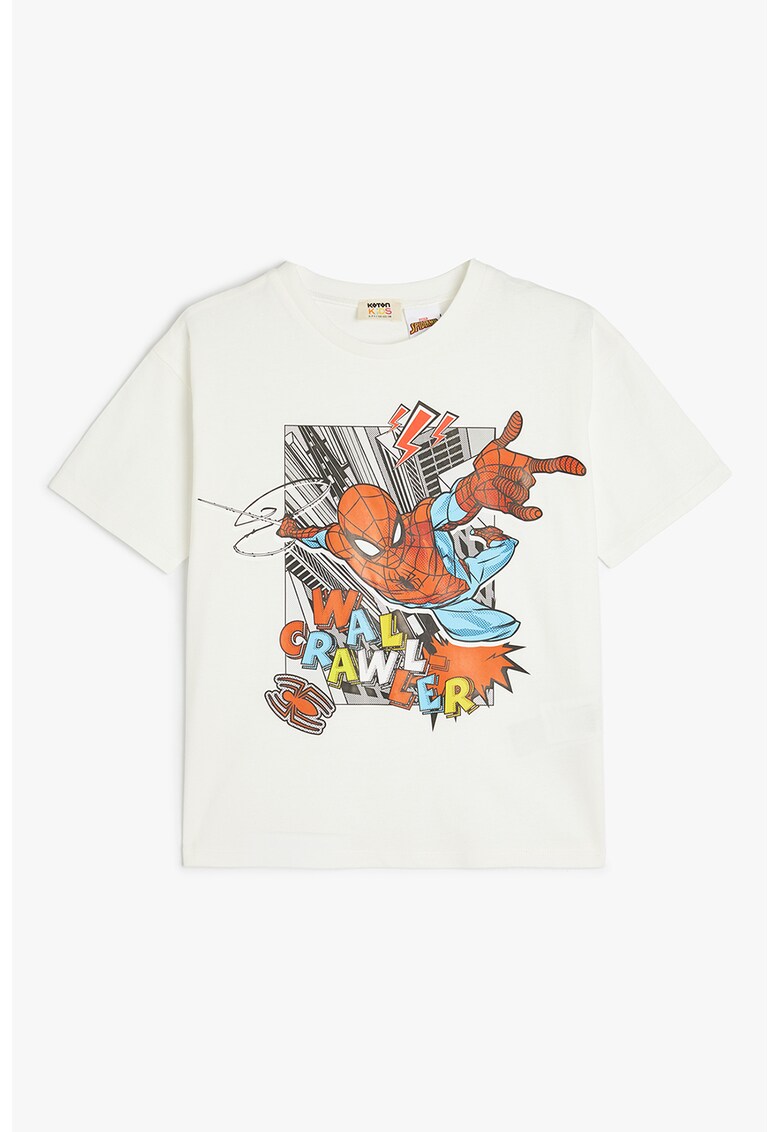 Tricou de bumbac cu Spider-Man