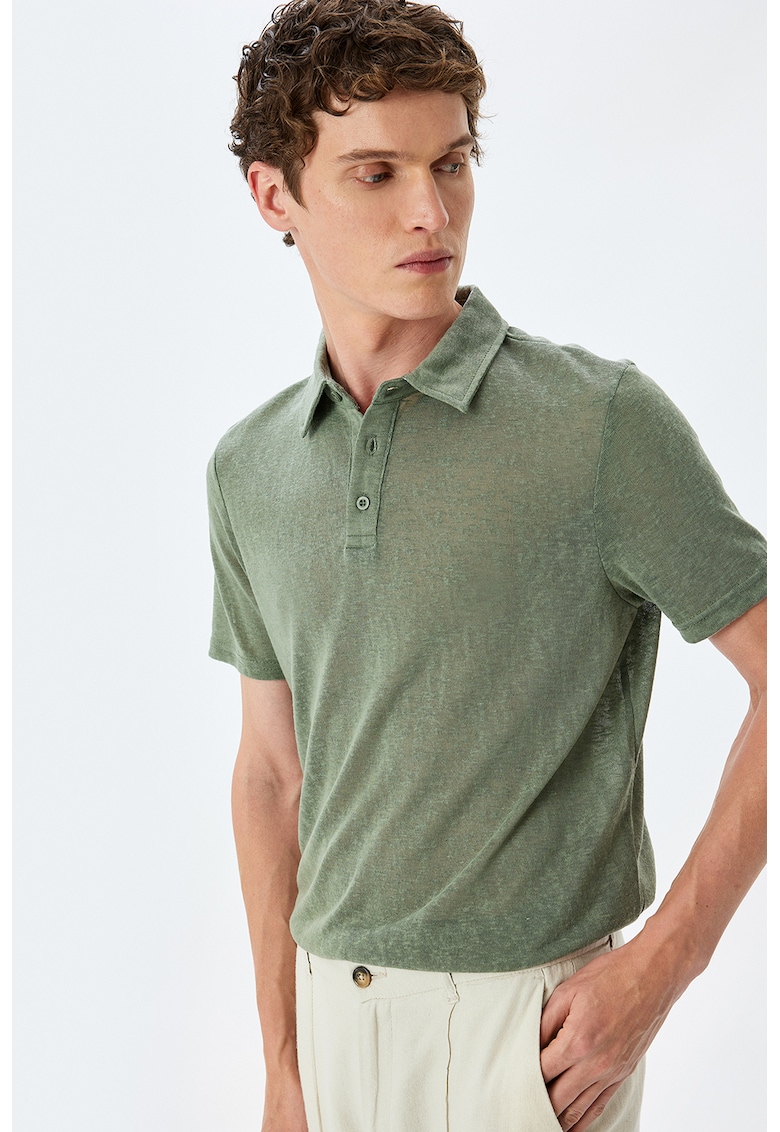 Tricou polo uni - Verde
