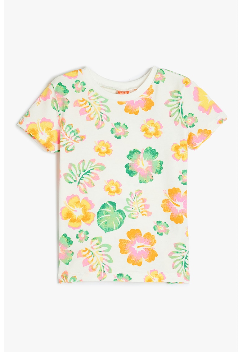 Tricou cu model floral