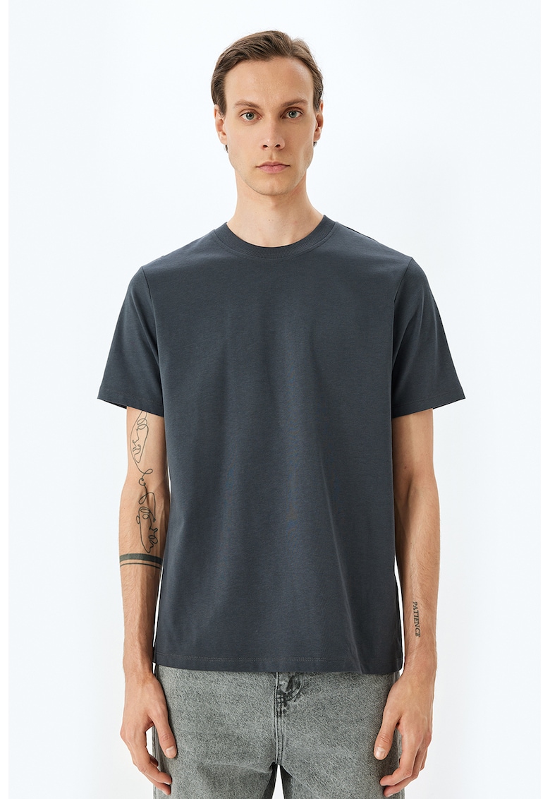 Tricou uni de bumbac