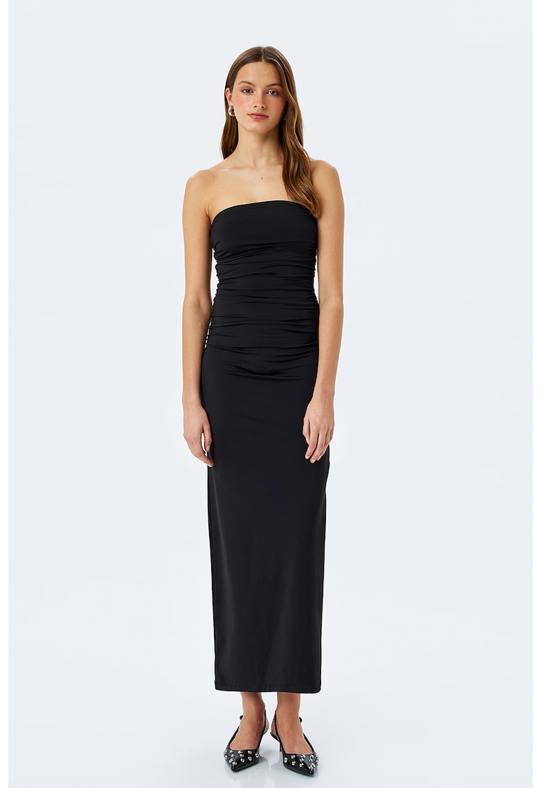 Rochie maxi cu slit lateral