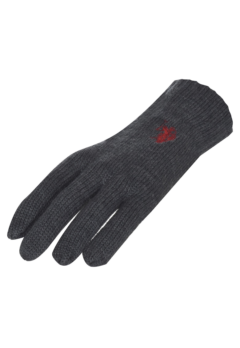 Manusi pentru femei U.S. POLO ASSN NOAH acryl / lana GRI