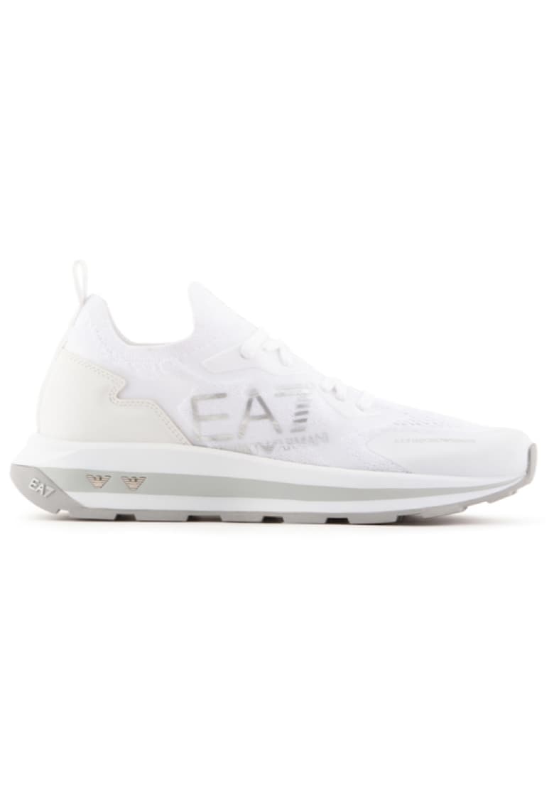 Pantofi sport  pentru Femei - Black White Altura Knit - X8X113-XK269-S308 - Alb