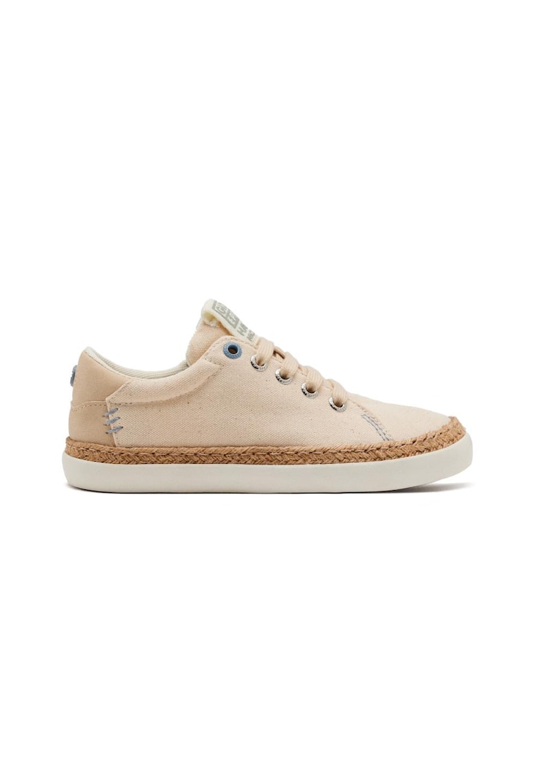 Pantofi sport-espadrile Tunje 28109 - Alb murdar