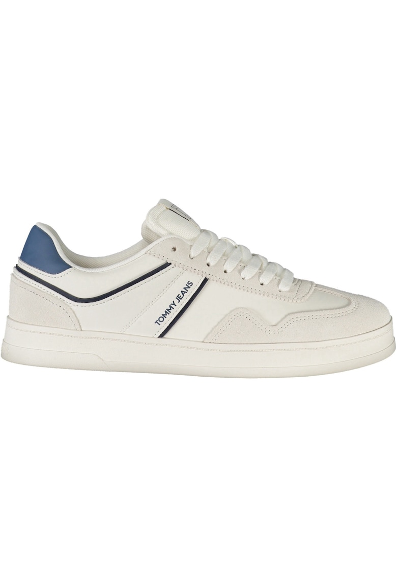 Pantofi sport barbati -  30% poliester - 30% piele - 40% poliuretan - Alb - EM0EM01524