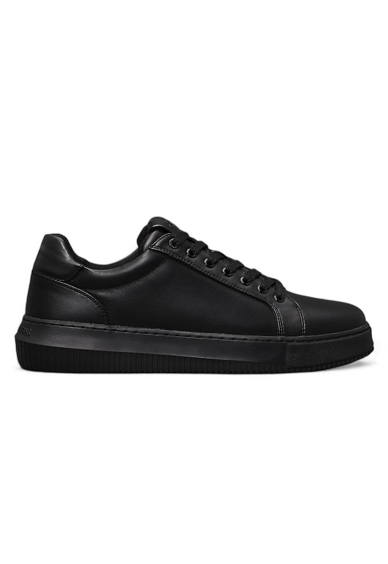 Pantofi sport pentru Barbati - chunky cupsole clean low - YM0YM01124-0GJ - Negru - Negru