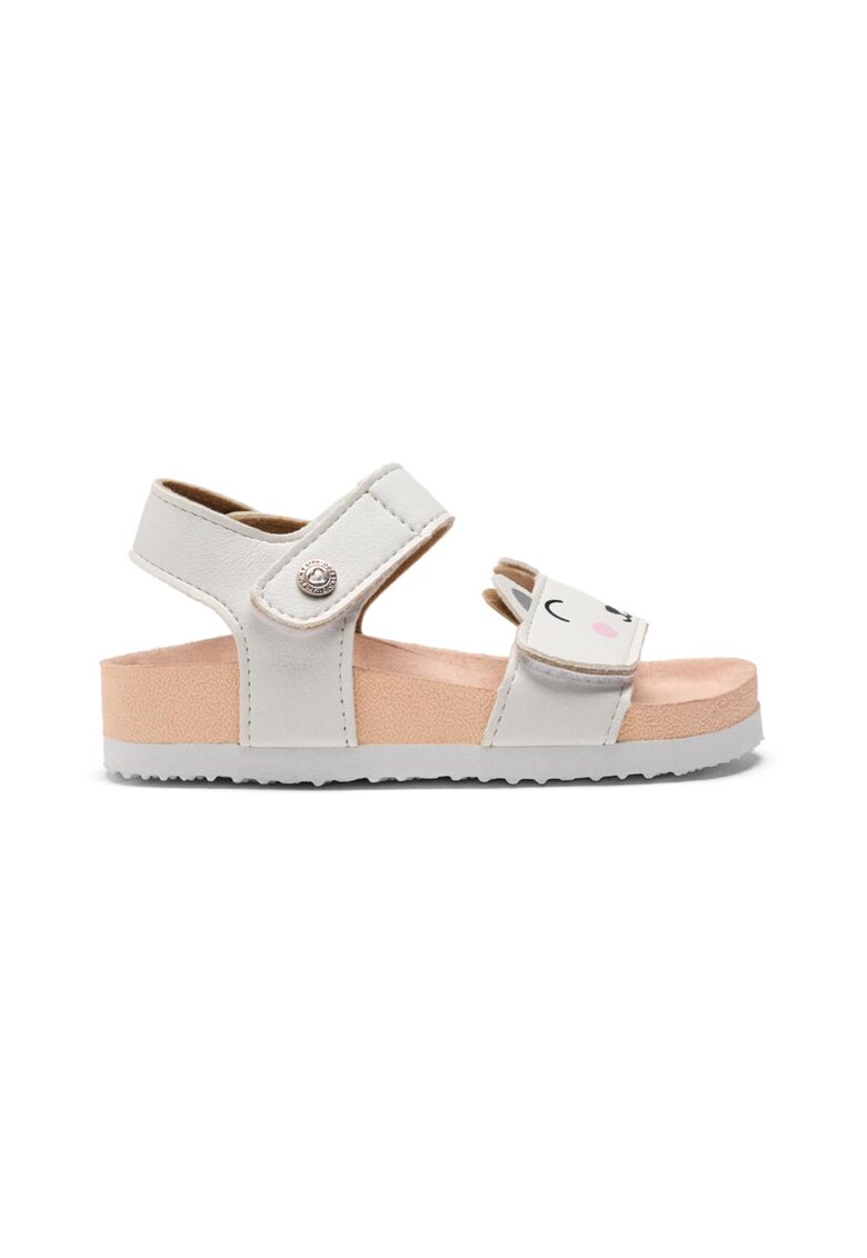 Sandale cu model animal print Aquinnah - Alb