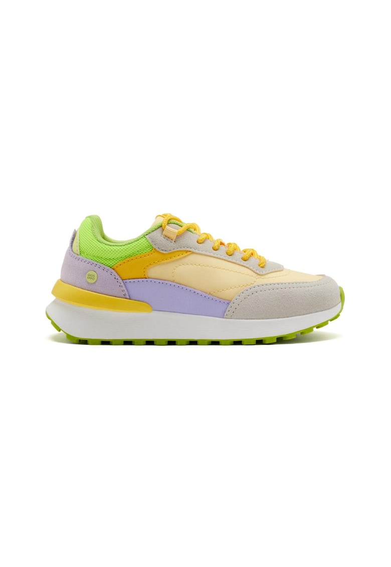 Pantofi sport cu garnituri din piele intoarsa Otisfield - Galben