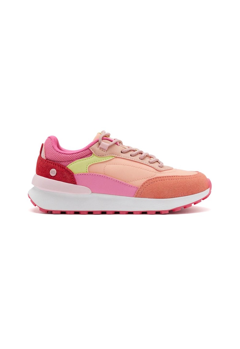 Pantofi sport cu garnituri din piele intoarsa Otisfield - Fucsia