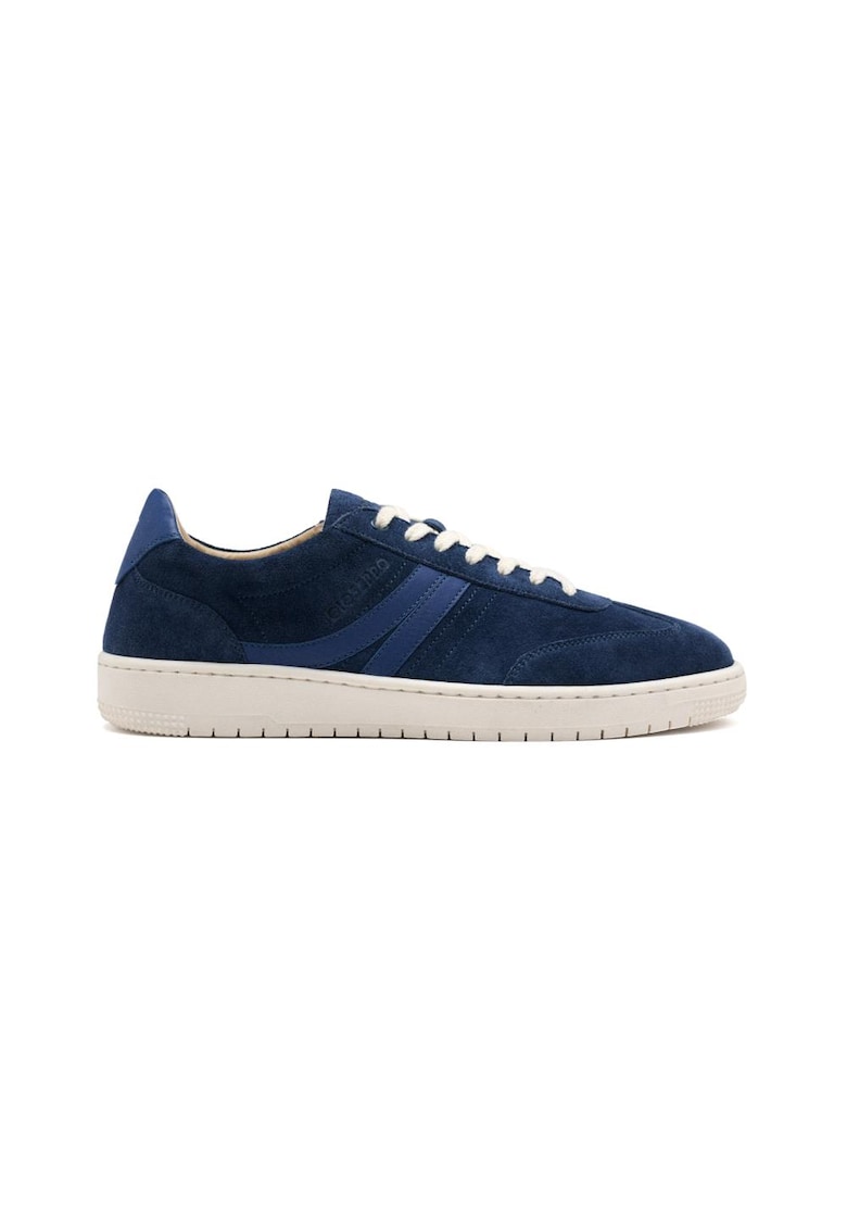 Pantofi sport din piele intoarsa Tiverton - Albastru royal/Bleumarin