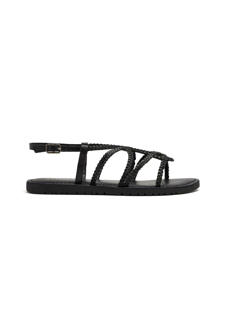Sandale din piele Orland - Negru