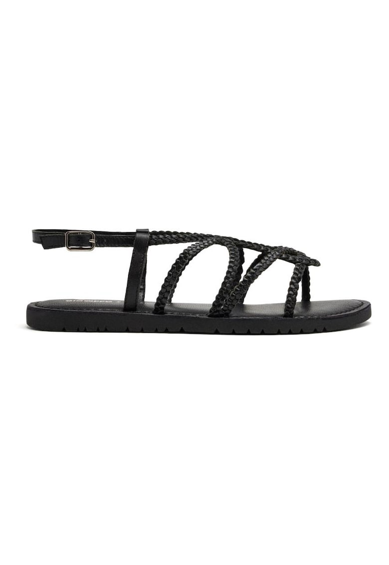 Sandale din piele Orland - Negru