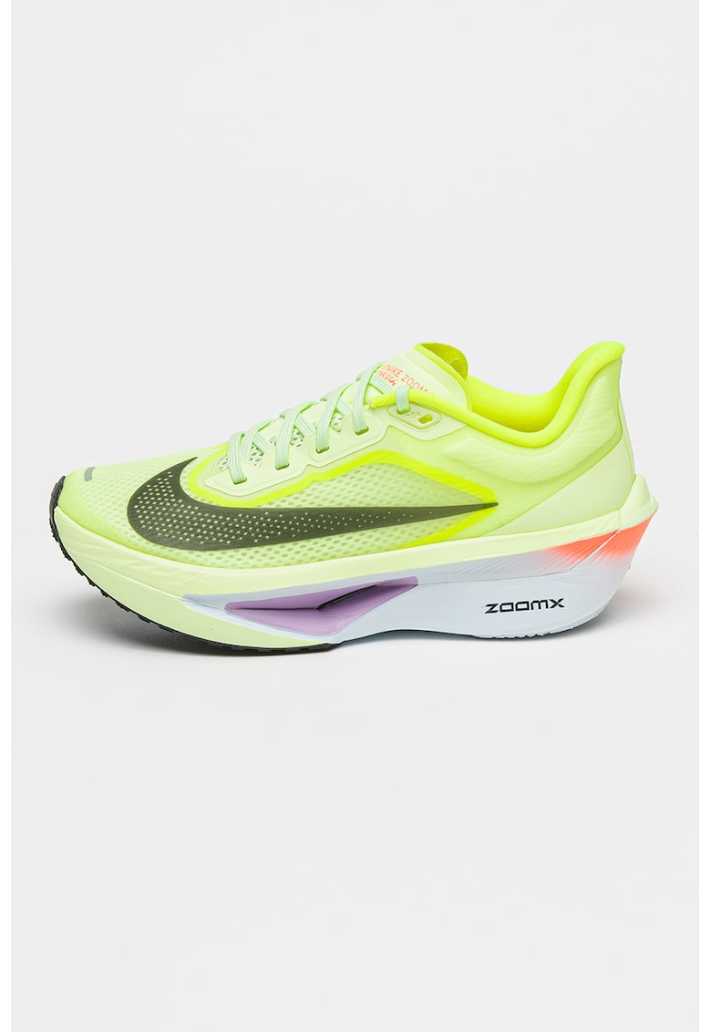 Pantofi pentru alergare Zoom Fly 6 - Verde neon/Portocaliu mandarina/Alb optic