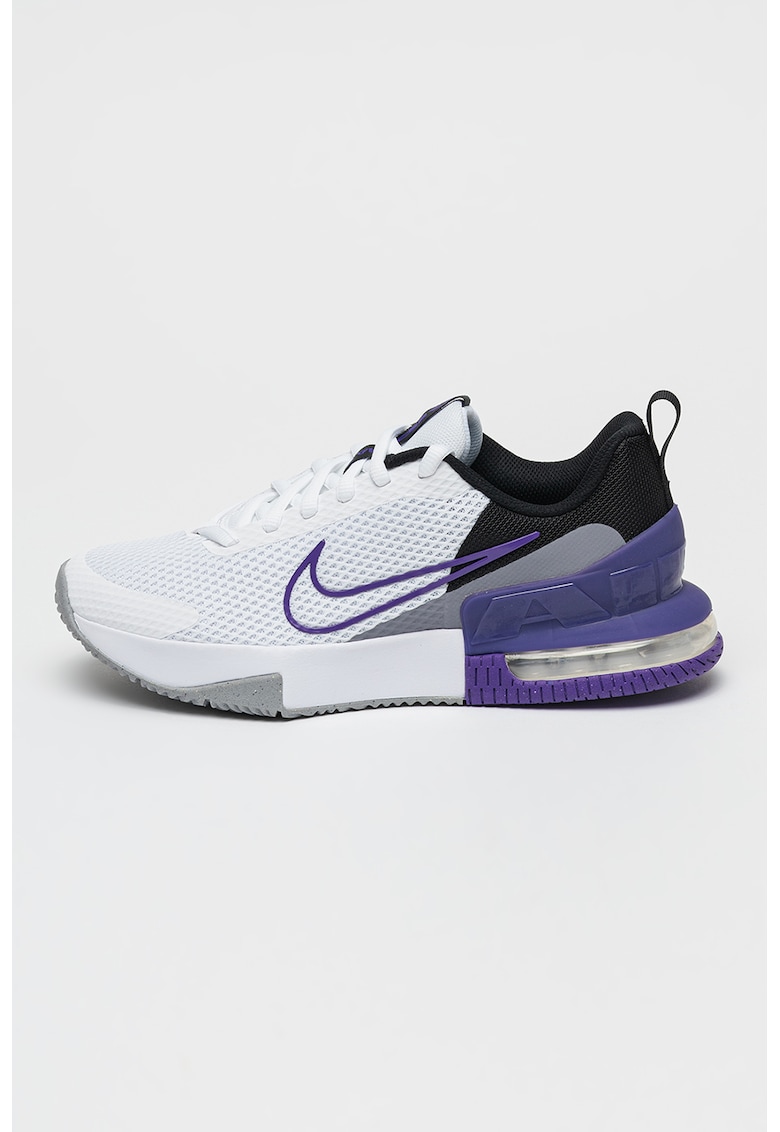 Pantofi Air Max Alpha Trainer 6 din plasa - pentru fitness - Negru/Violet/Alb optic
