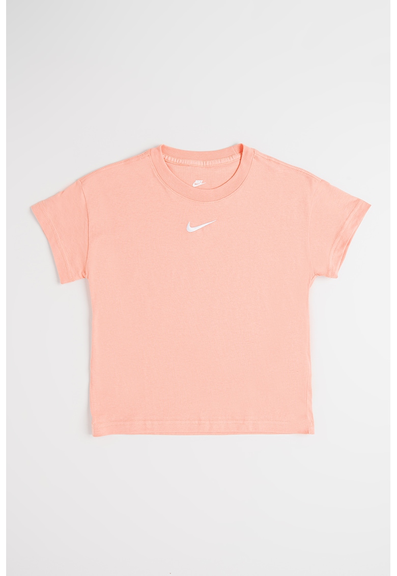 Tricou din bumbac cu detaliu logo Tricou din bumbac cu detaliu logo