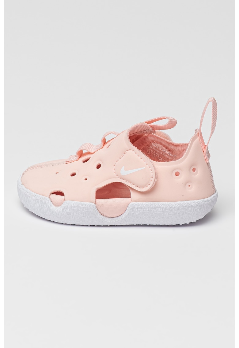 Sandale cu velcro si logo