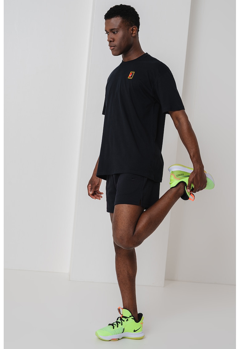 Tricou din bumbac cu maneci cazute