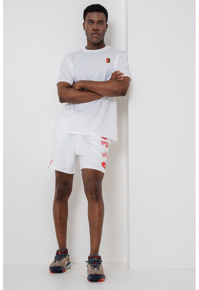 Tricou din bumbac cu maneci cazute