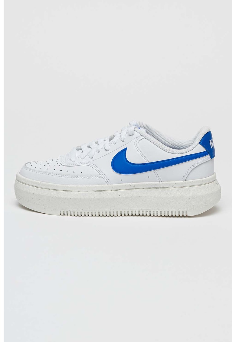 Pantofi sport Court Vision Alta din piele si piele ecologica