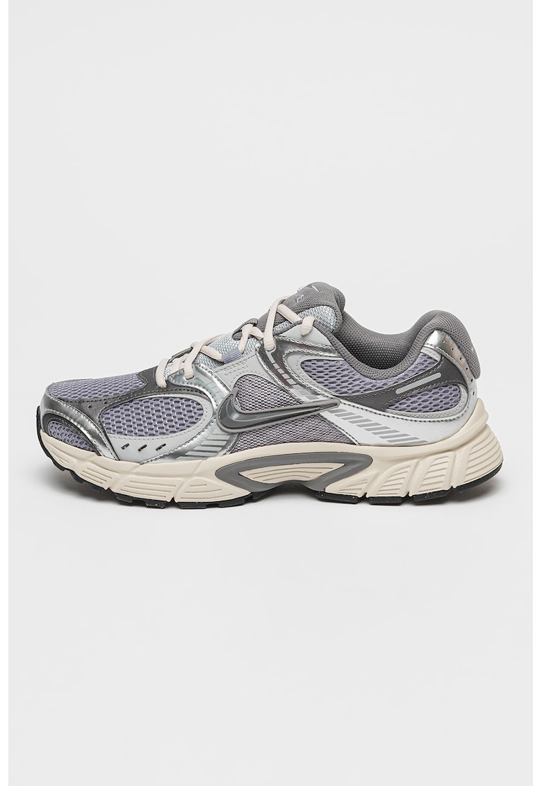 Pantofi sport V5 RNR cu detalii reflectorizante - Gri deschis/Lila pal/Alb murdar