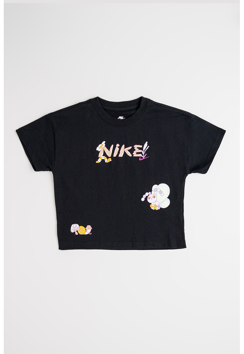 Tricou lejer cu imprimeu logo