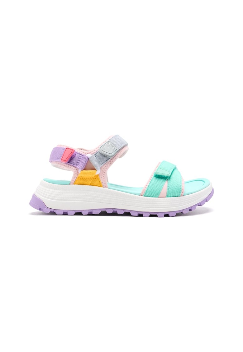 Sandale cu inchidere velcro si aspect contrastant Montville - Multicolor