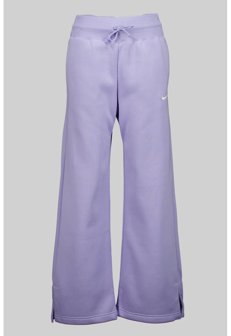 Pantaloni de trening cu croiala ampla si talie inalta Phoenix