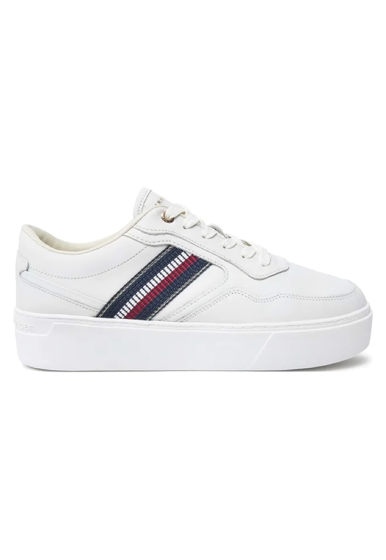 Pantofi sport  pentru Femei - stripes platform sneaker - FW0FW08348-YBL - Bej Pantofi sport  pentru Femei - stripes platform sneaker - FW0FW08348-YBL - Bej