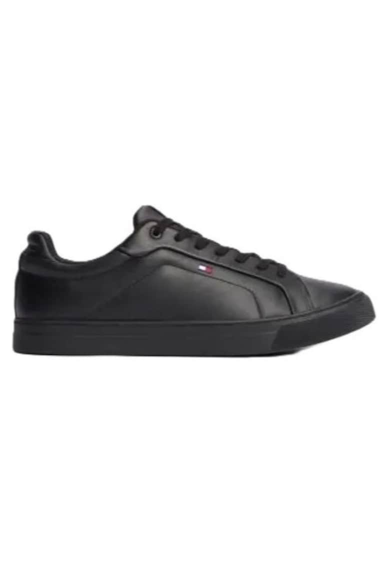 Pantofi sport pentru Barbati - icon court lth flag ess - Negru
