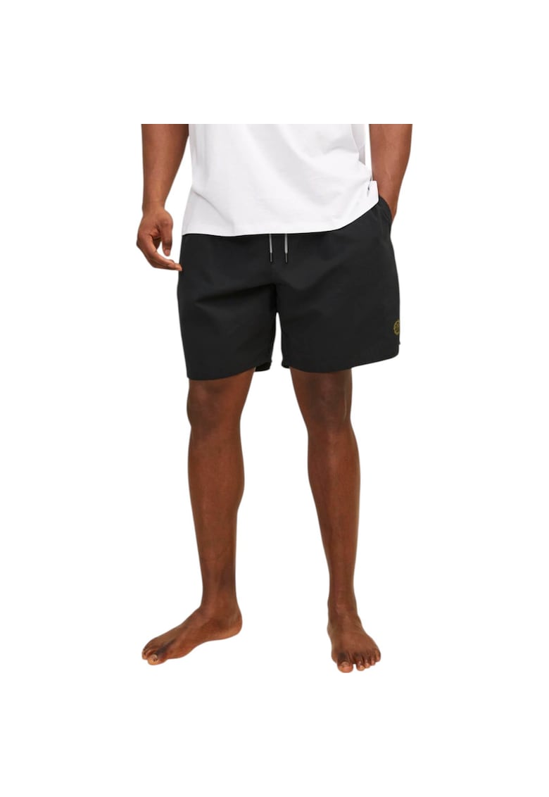 Short JACK &JONES Fiji Swim Solid SN PLS 41545 - Negru