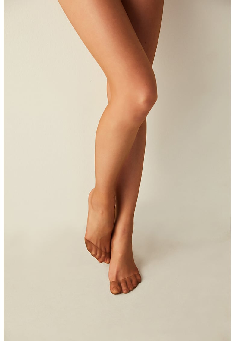 Dres uni - 15 DEN - Piersica/Transparent