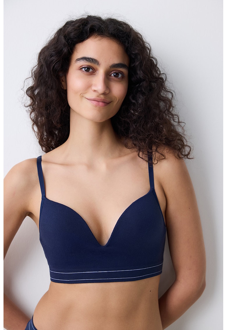 Bralette din amestec de lyocell
