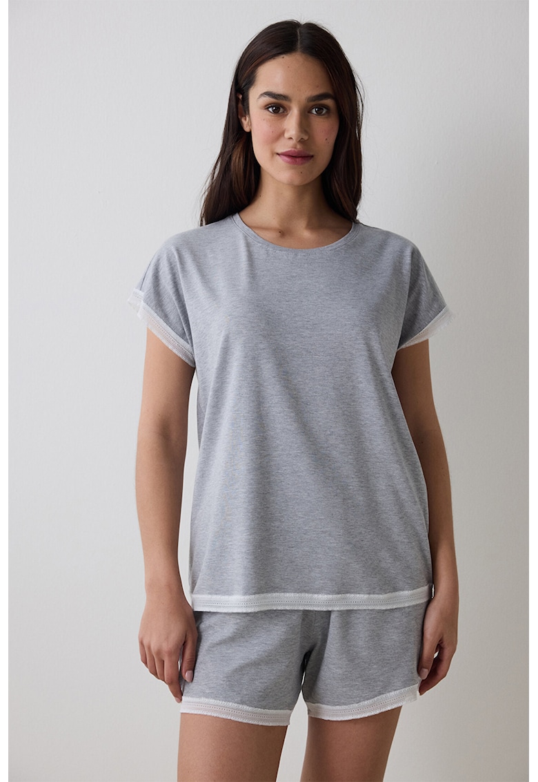 Tricou uni de pijama