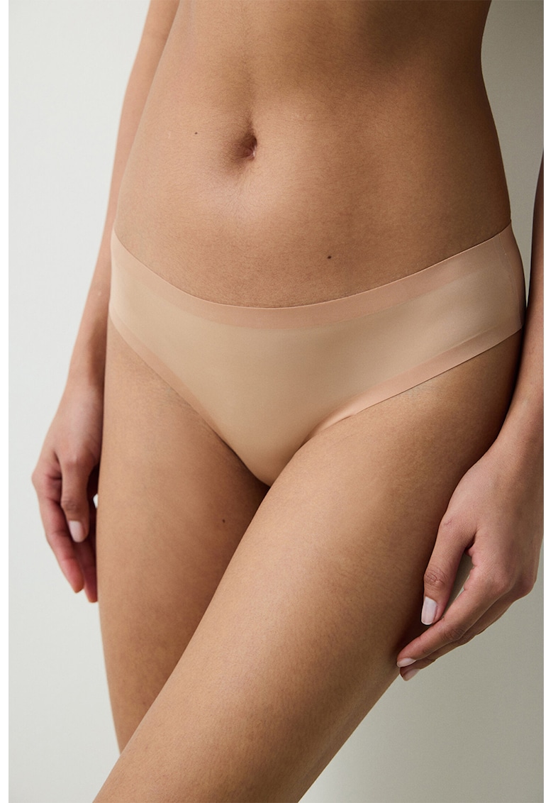 Chiloti brazilieni fara cusaturi - Bej
