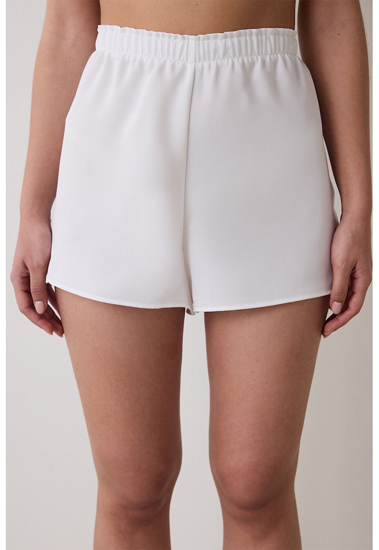 Pantaloni scurti de pijama cu talie elastica