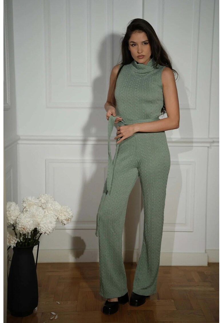 Salopeta cu cordon detasabil - Verde