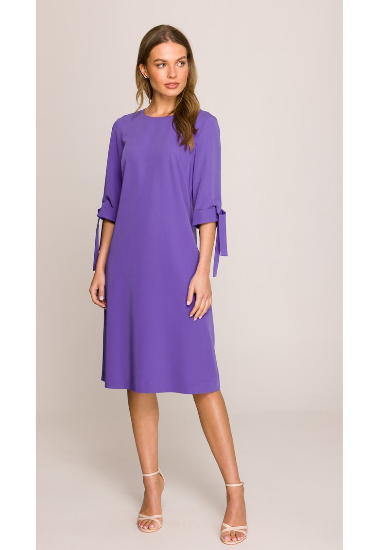 Rochie cu maneci legate -