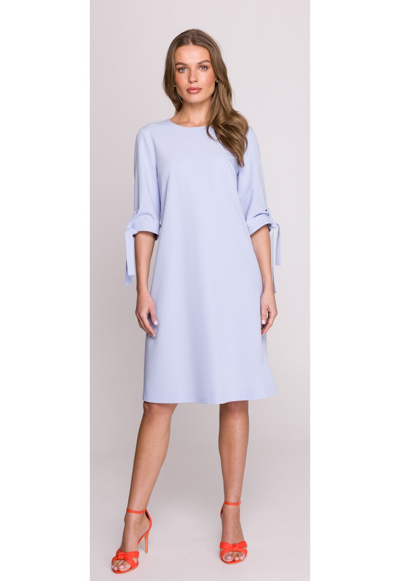 Rochie cu maneci legate -