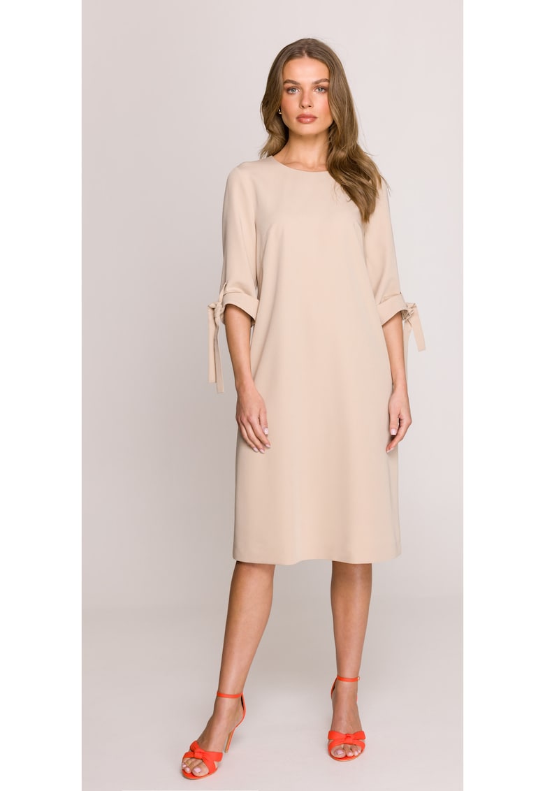 Rochie cu maneci legate -