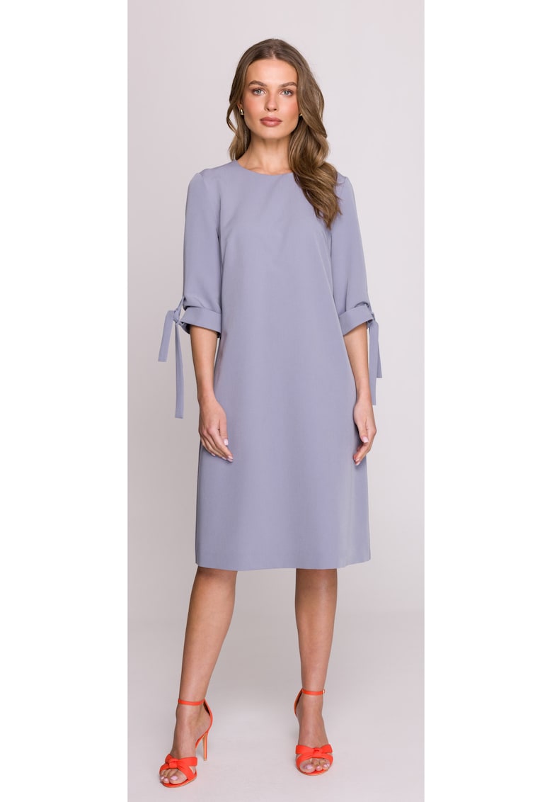 Rochie cu maneci legate - Rochie cu maneci legate -