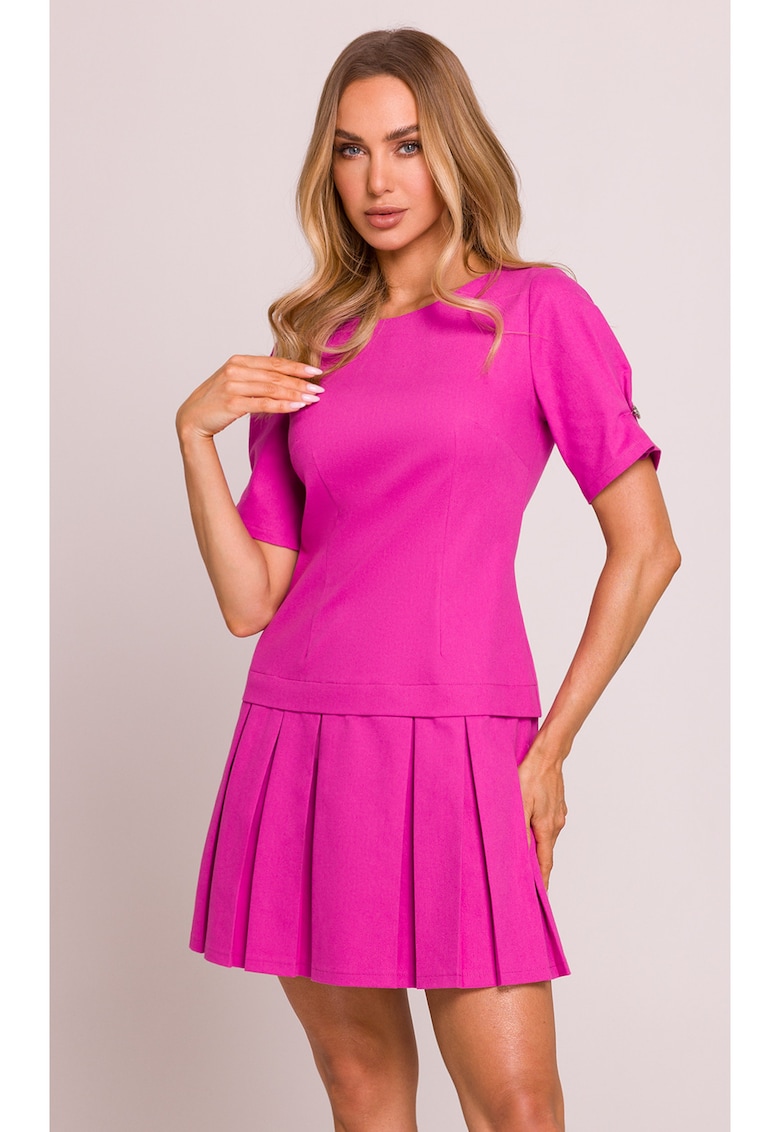 Rochie cu fusta plisata -