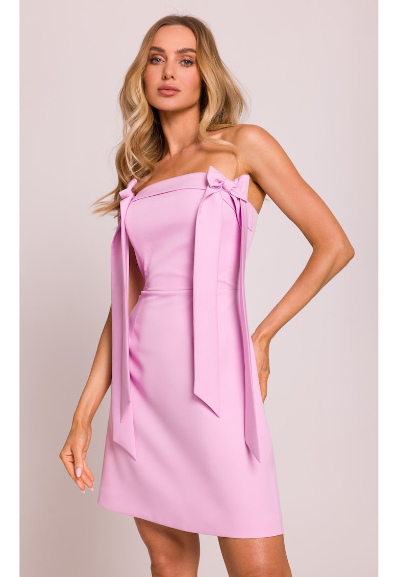 Rochie tip corset cu fundite -