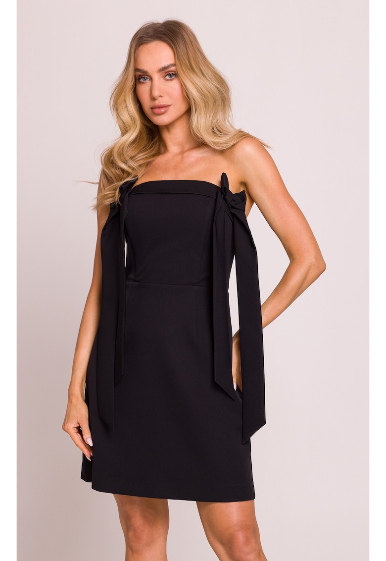 Rochie tip corset cu fundite -