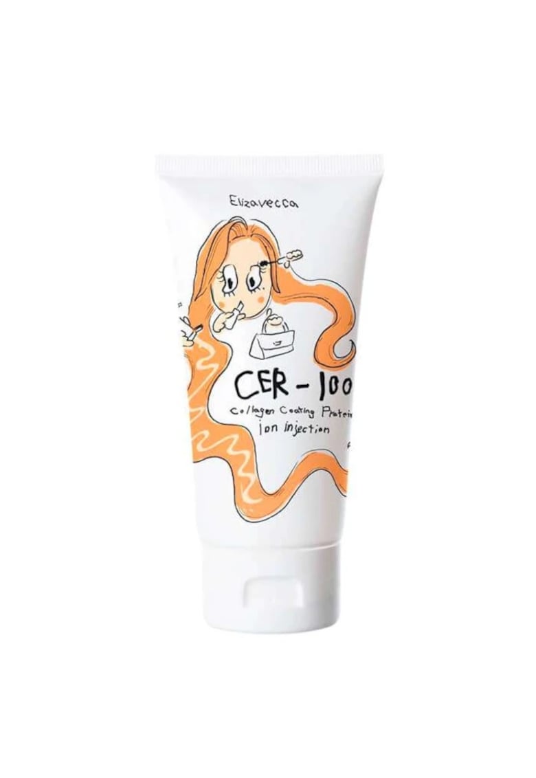 Crema colagen pentru par - Cer-100 Milky Piggy Collagen Coating Protein Ion Injection - 50 ml